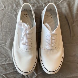 White sneakers